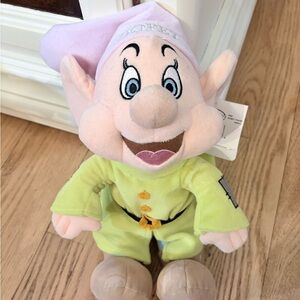 ‘Dopey’ Plush from Disney’s Snow White and the Seven Dwarves, 12”